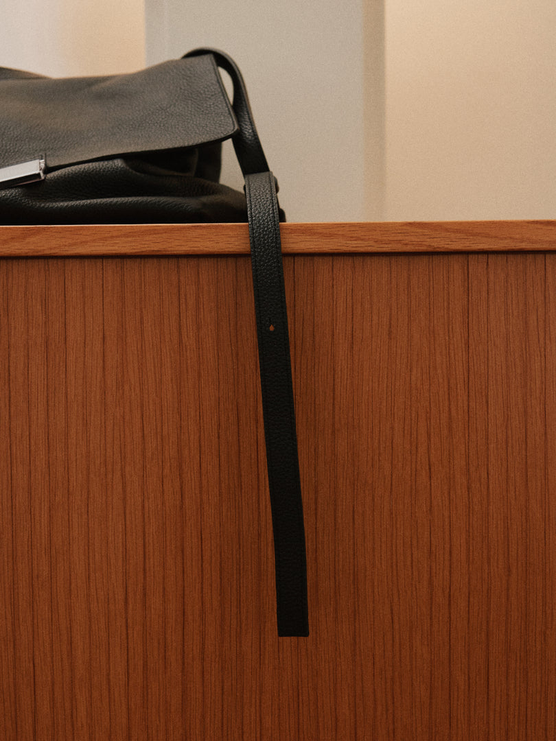 [Pre-order · Ships from Dec 26] Delfi Satchel Bag Large Black